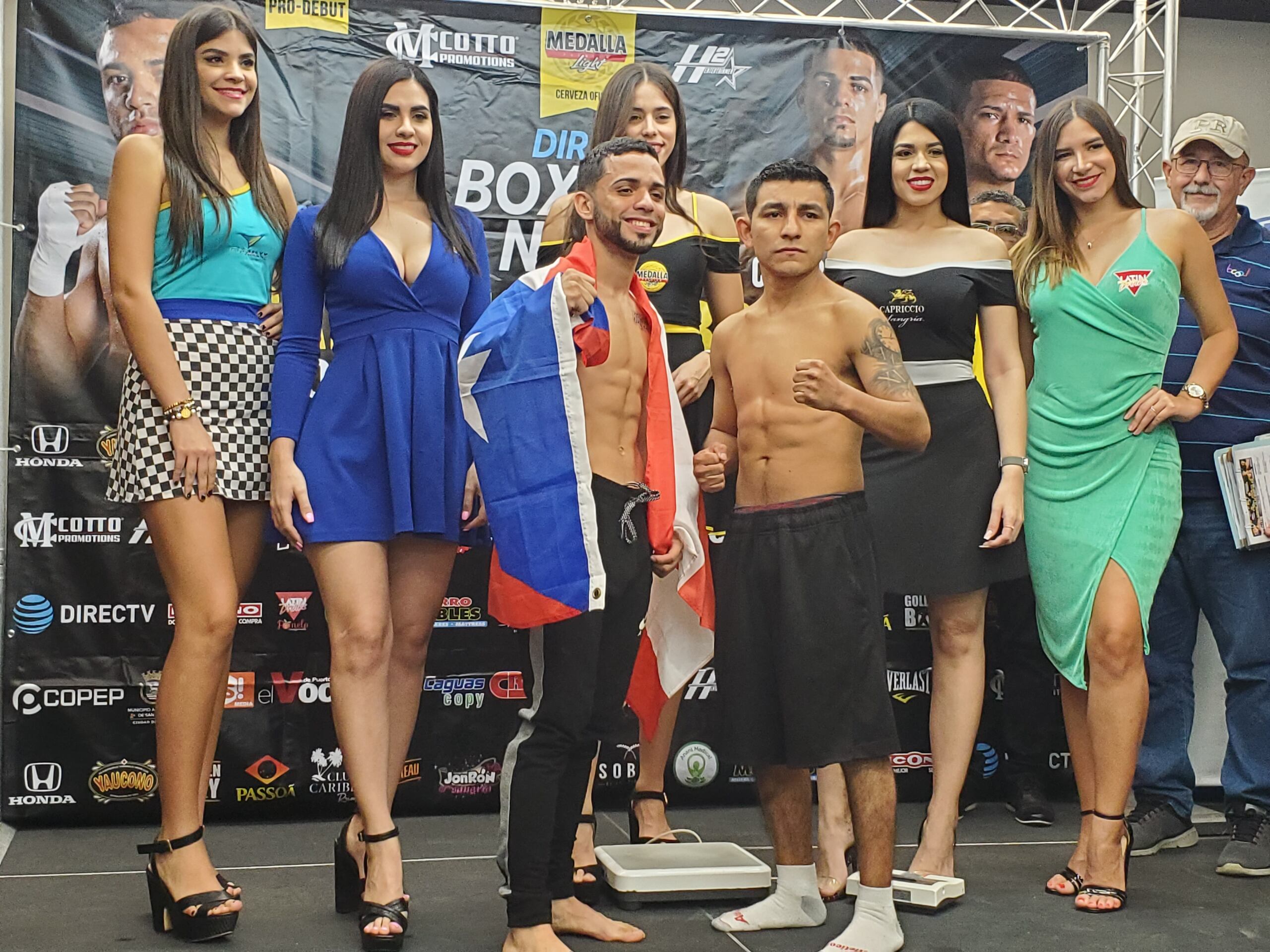 Oscar Collazo iniciará su trayectoria en el boxeo rentado ante el mexicano Vicente Castro.