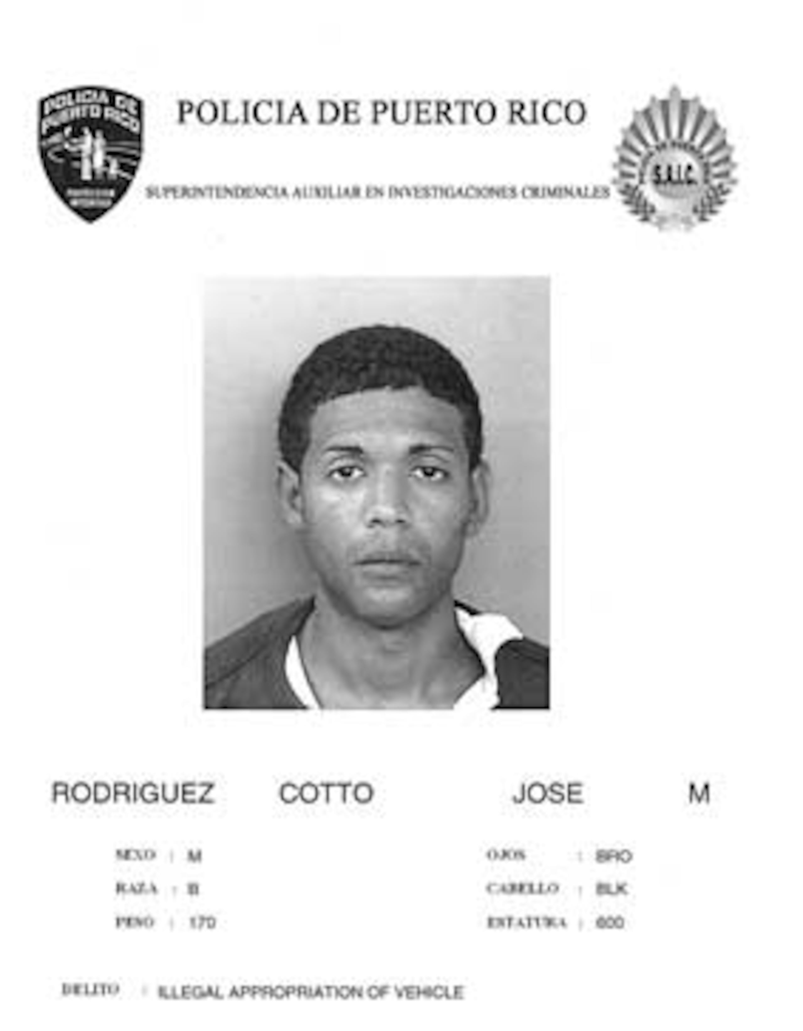 Jose Rodríguez Cotto. (Suministrada)