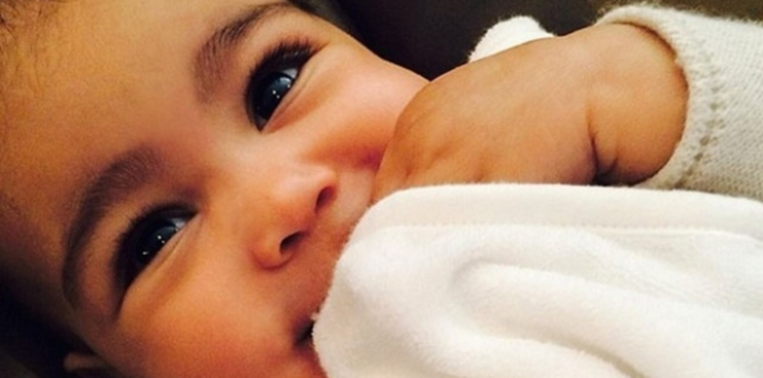 North West es la única hija de Kardashian junto a Kanye West. (Archivo)