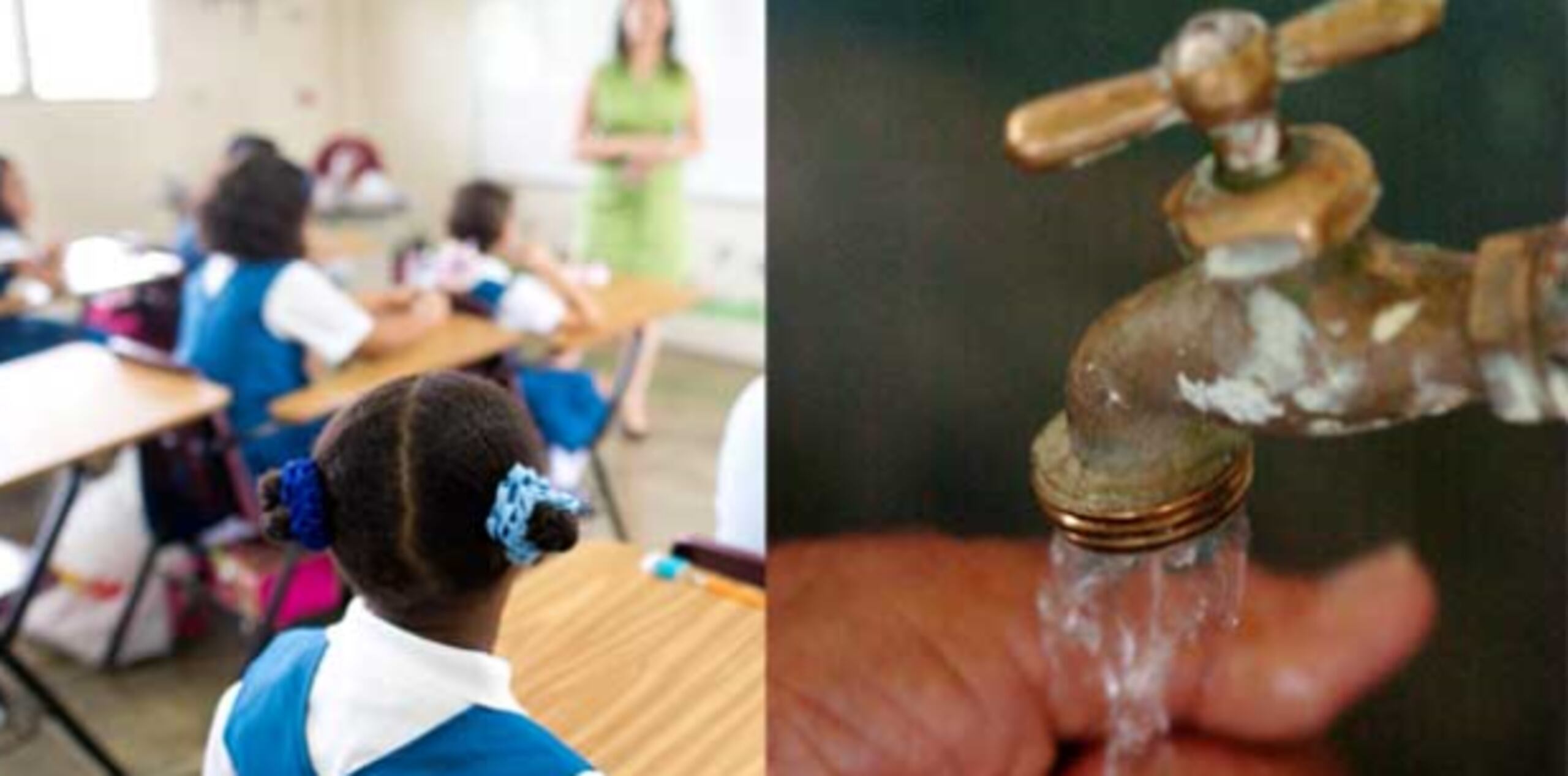 En las áreas afectadas por el racionamiento de agua, se recortará el horario escolar, aunque el nivel de aprendizaje de los estudiantes no se afectará, ni se reducira el salario de los maestros. (Archivo)