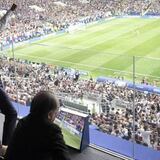 Eufórico el presidente francés durante el Mundial