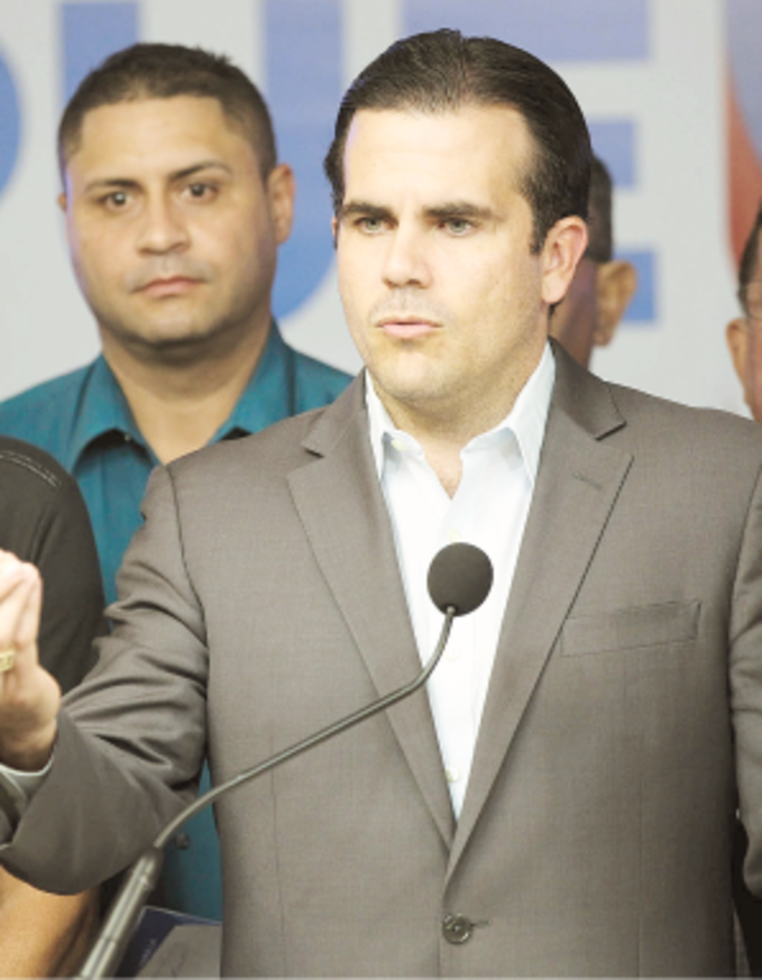 Rosselló Nevares dijo que explicó a los alcaldes la situación fiscal, lo que pide la Junta y el plan del task force económico nombrado por el Congreso. (david.villafane@gfrmedia.com)