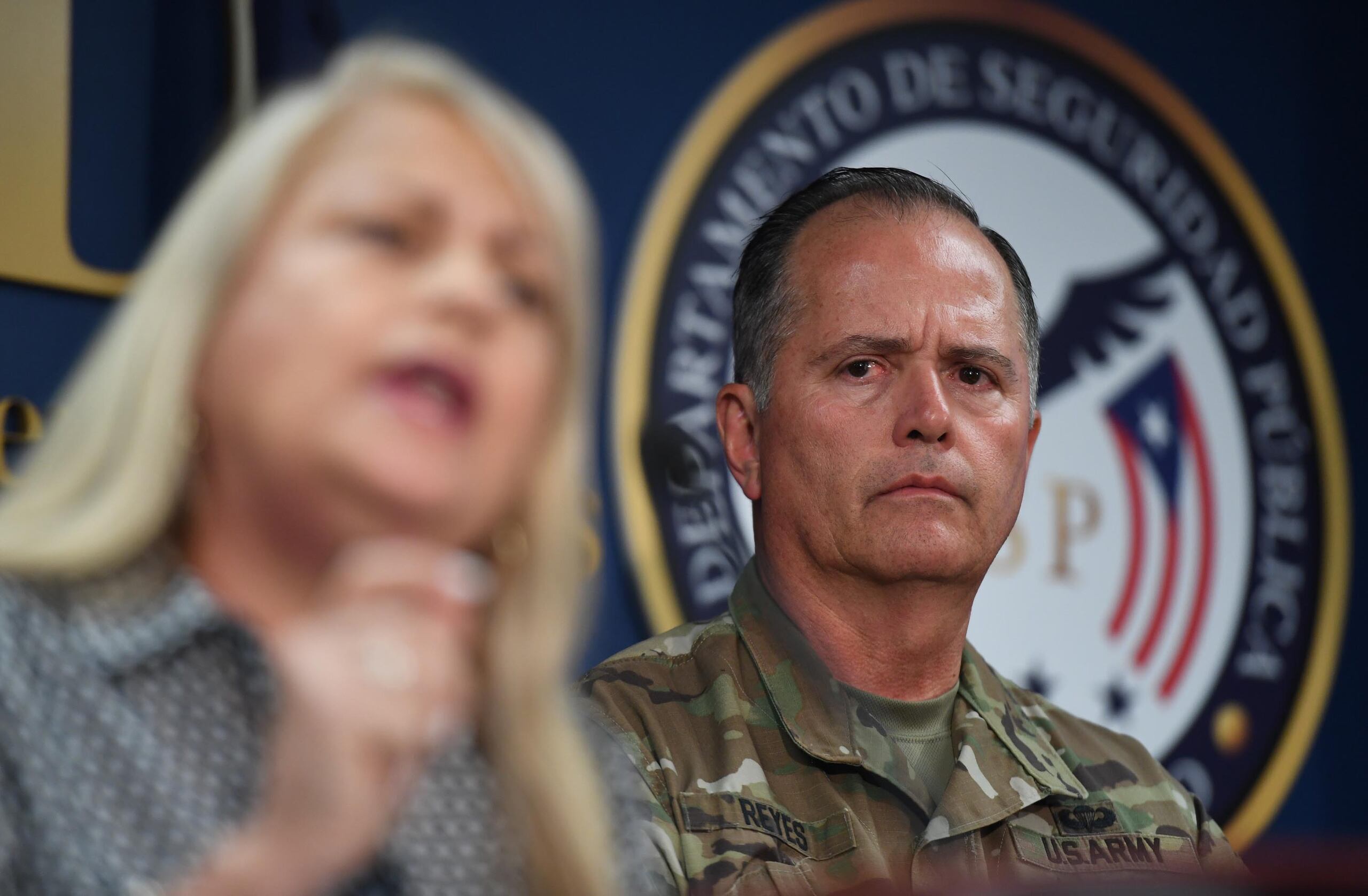 La Guardia Nacional, al mando del general José Reyes, está activada en el aeropuerto por órdenes de la gobernadora Wanda Vázquez.