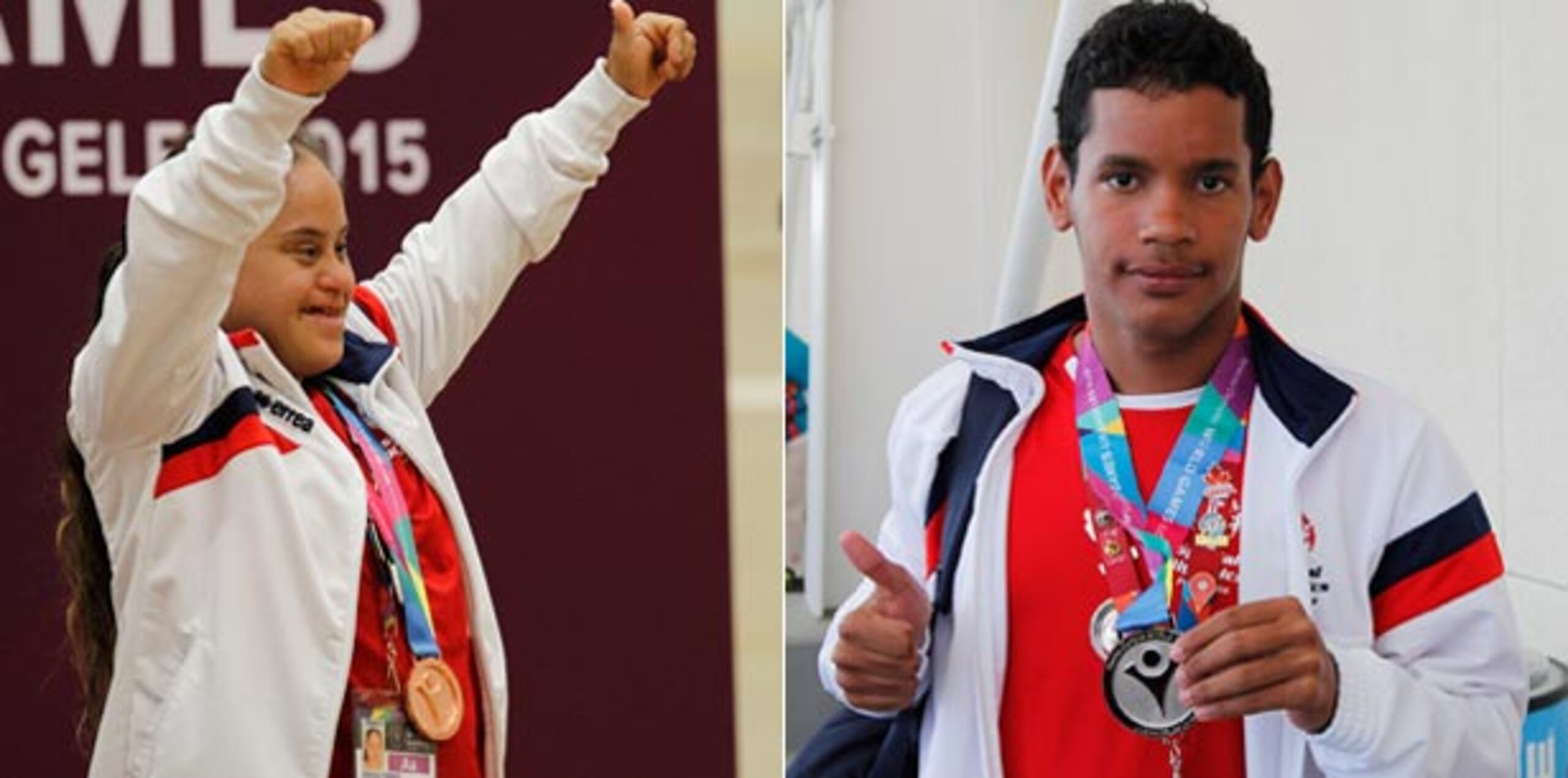 Eneida y Luis fueron vitoreados tanto en las gradas como en la ceremonia de premiación. (michelle.estrada@gfrmedia.com)