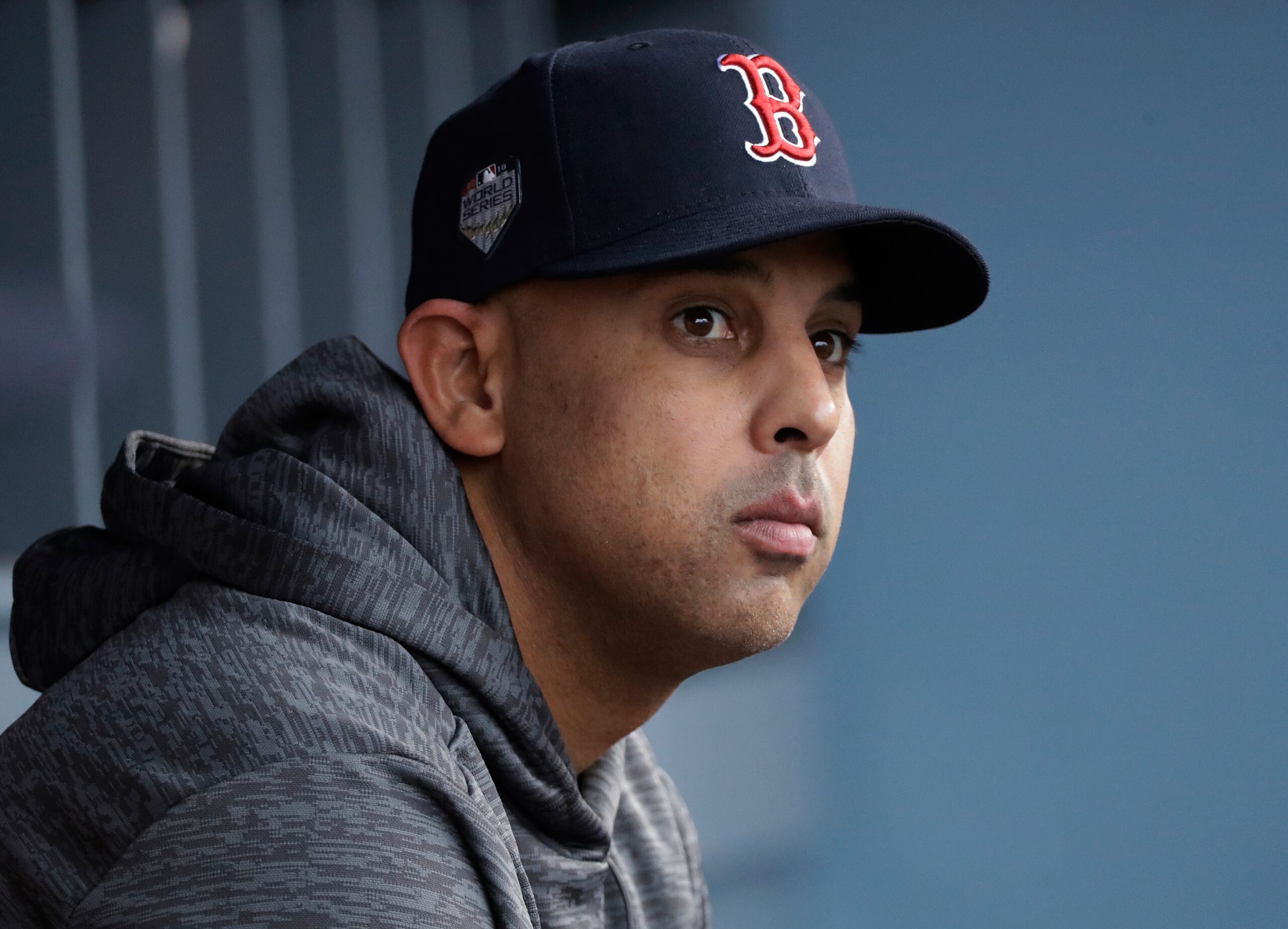 Alex Cora era el dirigente cuando los Red Sox ganaron la Serie Mundial de 2018.