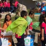 A pie cientos de niños moroveños para el regreso a la escuela