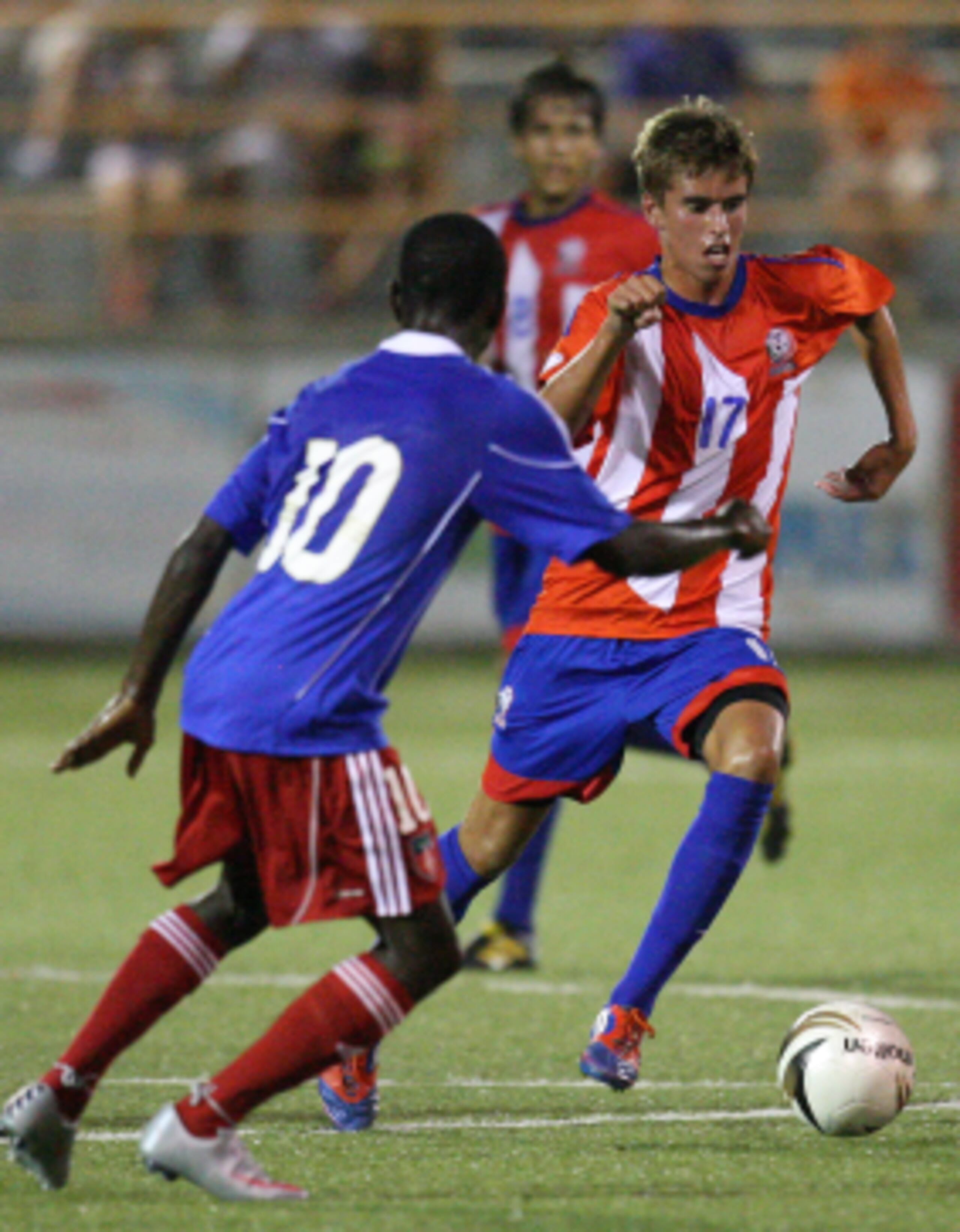 La Selección Nacional Sub-20 empató con Haití, 0-0, en su último compromiso. En la foto, Alex Oikkonen. (jose.candelaria@gfrmedia.com)