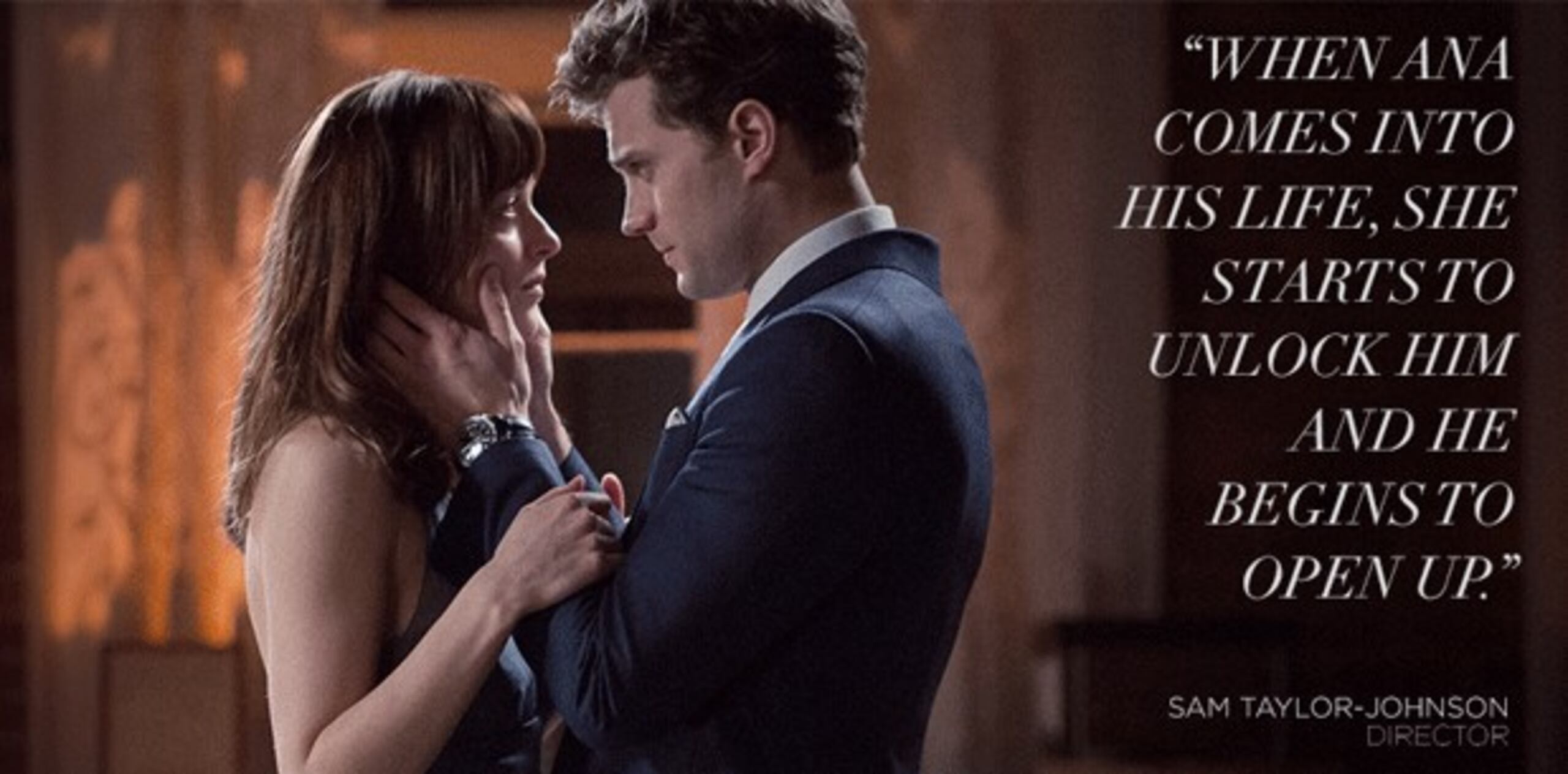 Fifty Shades of Grey es la adaptación cinematográfica de la novela homónima de la autora E.L. James.  (Archivo)