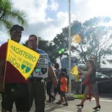 Federación de Maestros convoca a protesta este mes