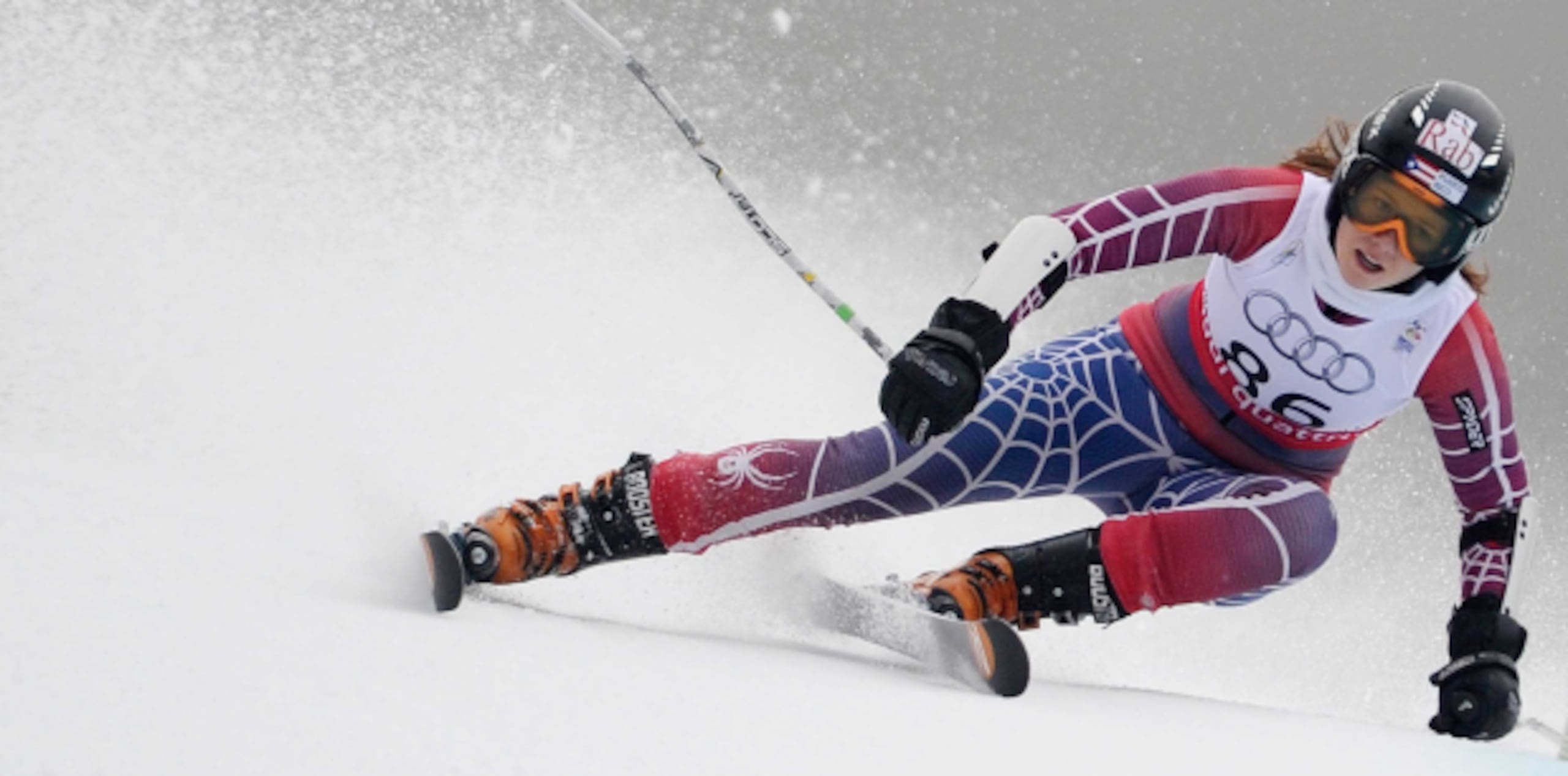 Kristina Krone participó en los pasados dos campeonatos mundiales de esquí. (AFP / Archivo)