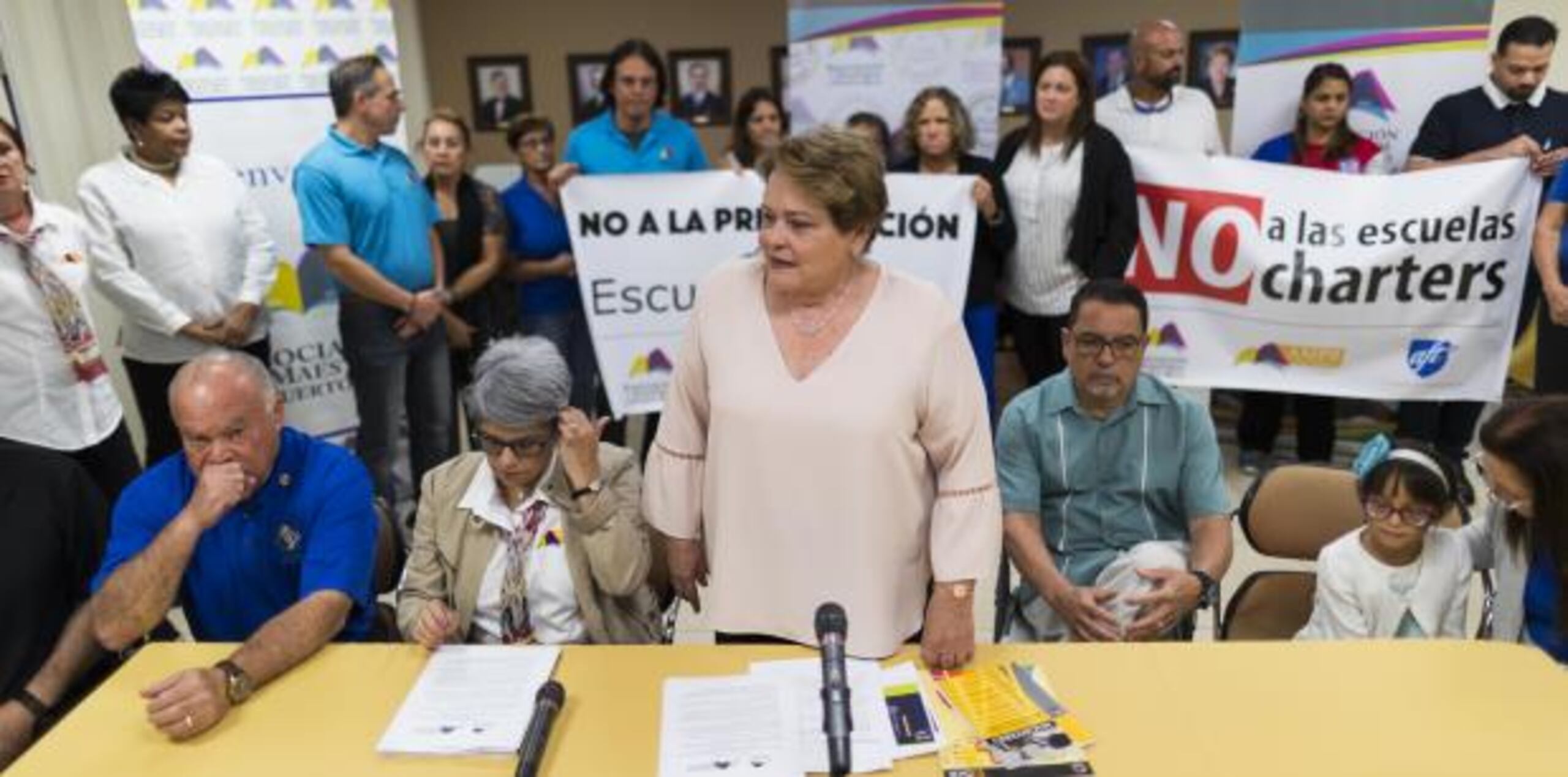 “Al día de hoy, no hemos visto una declaración oficial del Departamento de Educación sobre el proceso en curso que se está llevando a cabo", dijo Díaz. (Archivo)