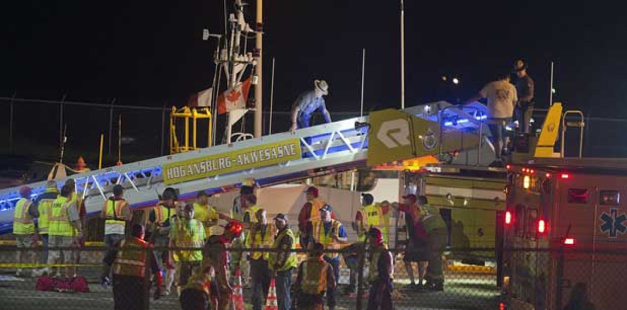 Los heridos fueron atendidos en el Hospital Memorial Massena y fueron dados de alta. (AP)