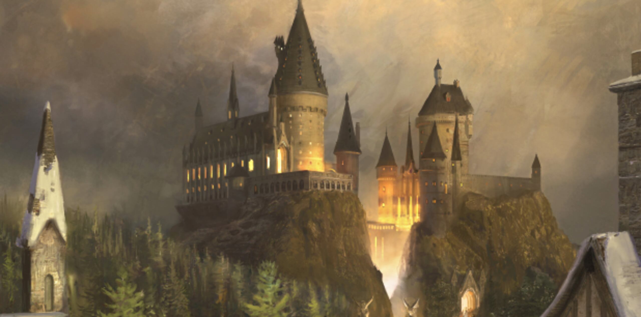 Hogwarts es la escuela de magia y hechicería donde estudian Harry, Hermione y Ronald. (Archivo)