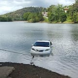 Recuperan guagua robada en lago La Plata