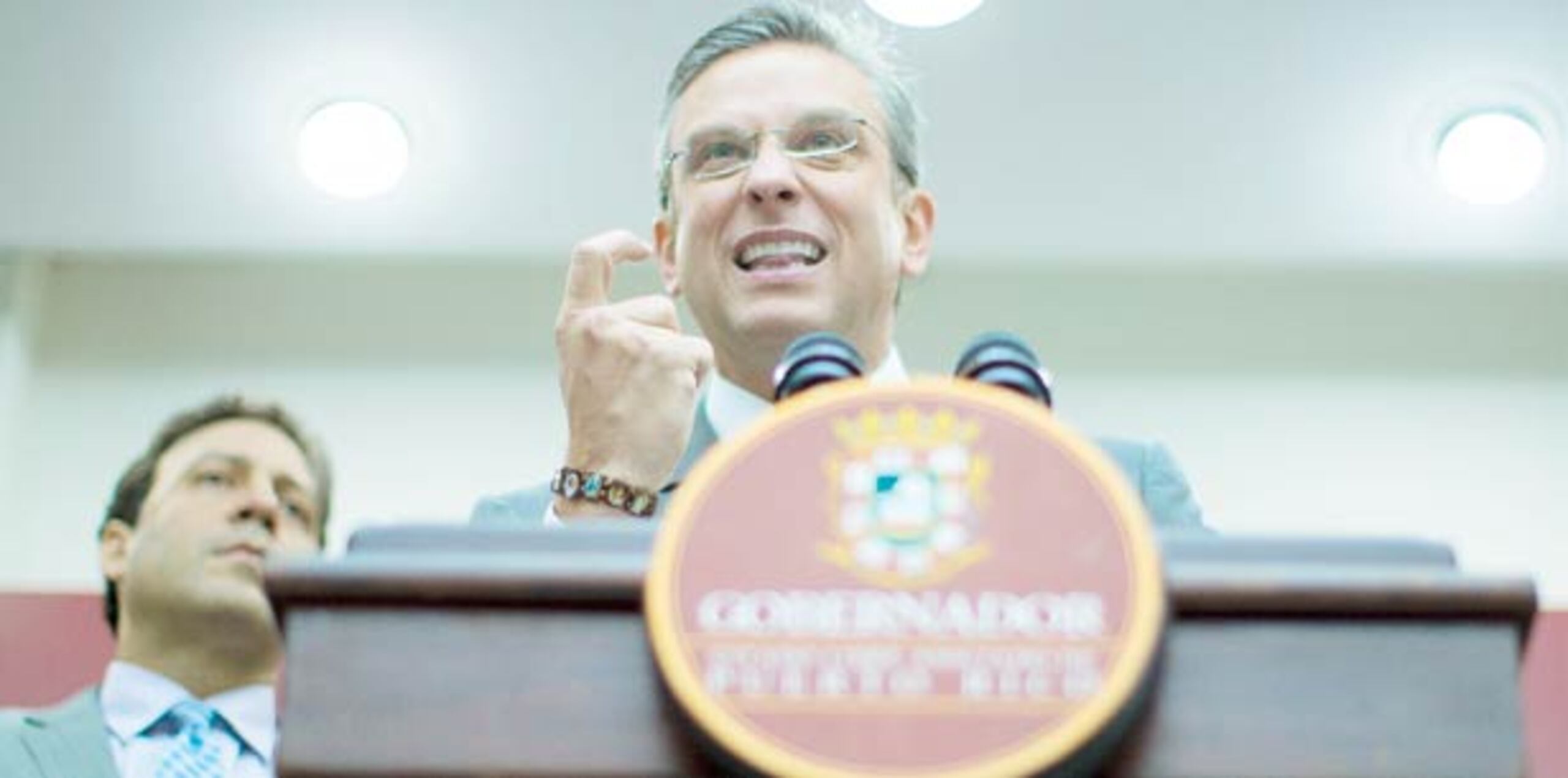 García Padilla aseguró que los gobiernos municipales no se perjudicarán con la negociación que hace el Gobierno con los acreedores de Puerto Rico. (tonito.zayas@gfrmedia.com)