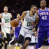 Sixers doblegan a Celtics, en duelo de favoritos en el Este