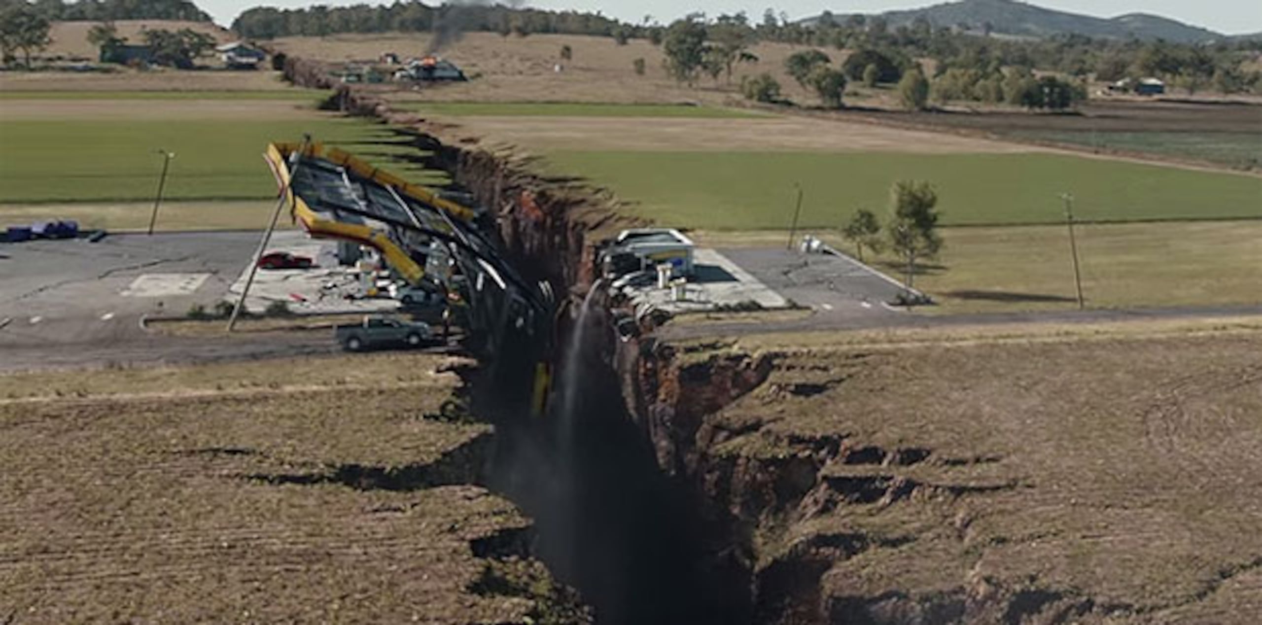 Escena de la película "San Andreas". (Archivo)