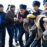 Decenas de detenidos en marcha en el Día Internacional de la Mujer