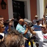 Manifestantes en contra de las cenizas llegan a La Fortaleza