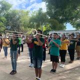 Banda Escolar de Guayanilla ensaya por primera vez luego de recuperar sus instrumentos