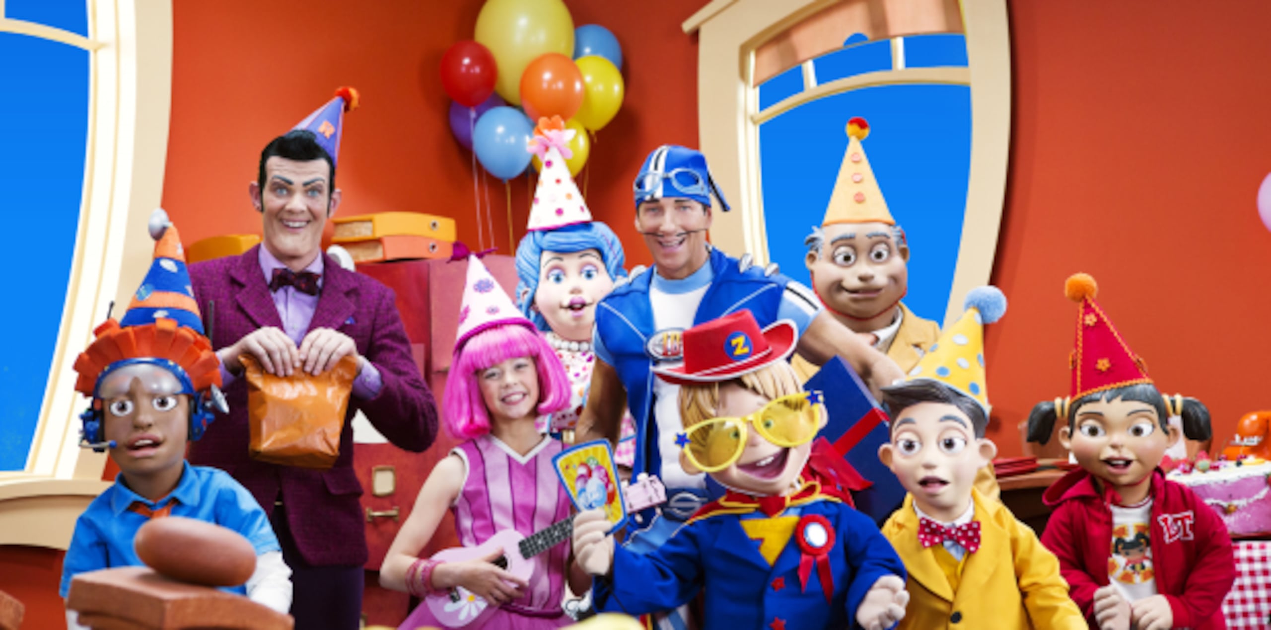 Elenco de "LazyTown". (Viacom International)