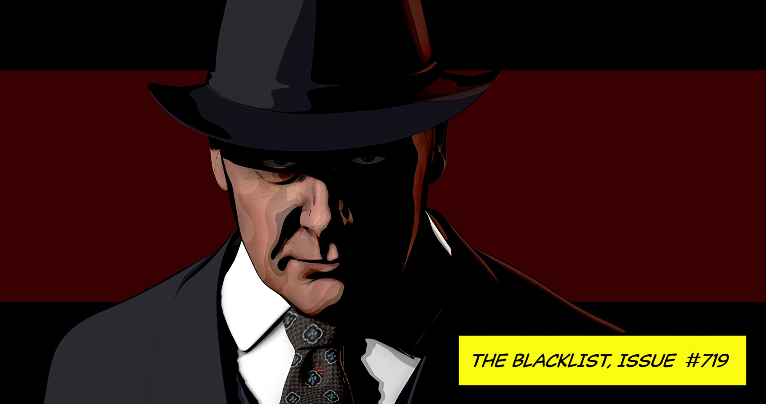 Una versión animada de Raymond "Red" Reddington, interpretado por James Spader, de la serie "The Blacklist" en una imagen proporcionada por Sony Pictures Television.