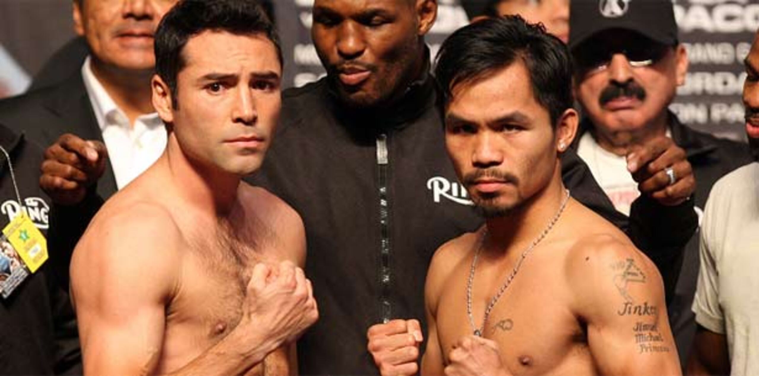 De la Hoya peleó por última vez en el 2008 cuando perdió ante el filipino Manny Pacquiao por nocaut técnico en ocho asaltos. (Archivo)