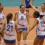 La Selección de Voleibol Femenina ganó en tres cómodos partidos