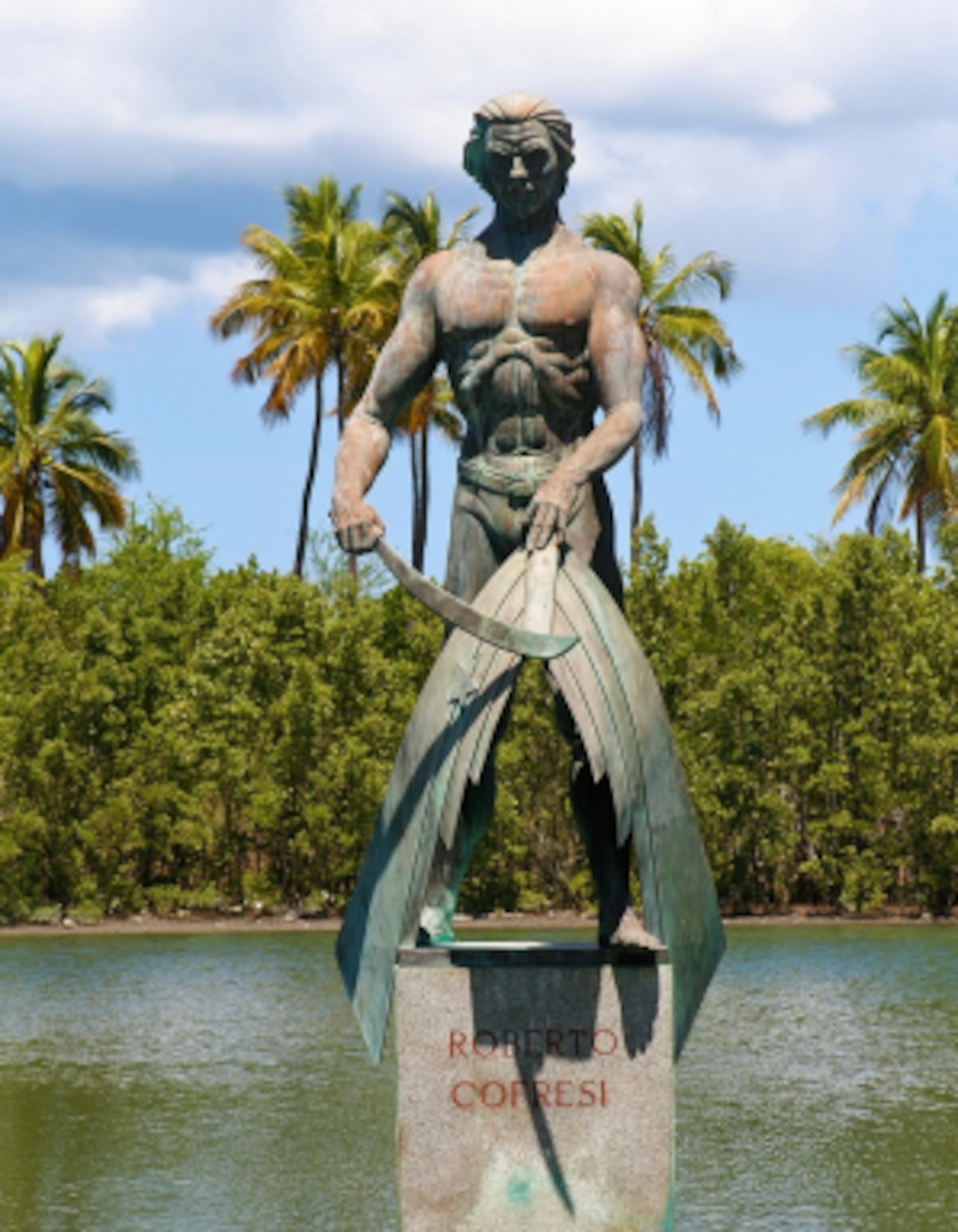 Estatua del Roberto Cofresí. (Archivo)