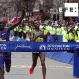 El keniano Cherono y la etíope Degefa ganan maratón de Boston