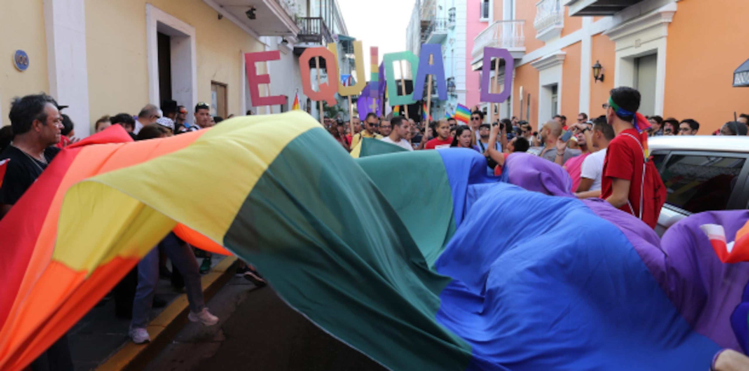 Los manifestantes, que sumaban cientos, eran una masa heterogénea unida bajo un mismo ideal de equidad para todos. (david.villafane@gfrmedia.com)