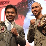 Manny Pacquiao vence a Keith Thurman por decisión dividida