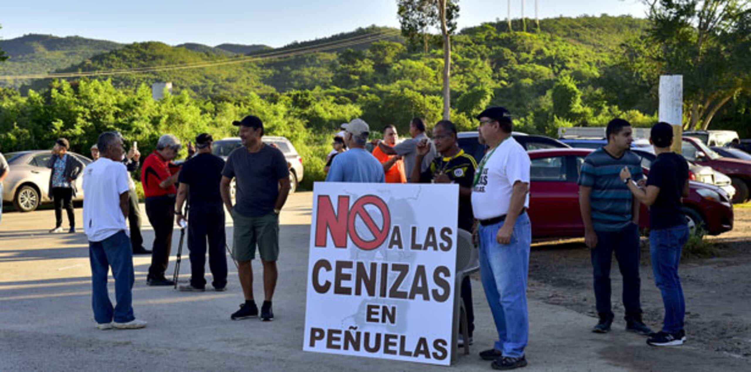 La asistencia al campamento ha sido mucho menor esta mañana, y la mayoría son los vecinos de Tallaboa y comunidades aledañas. (tony.zayas2gfrmedia.com)