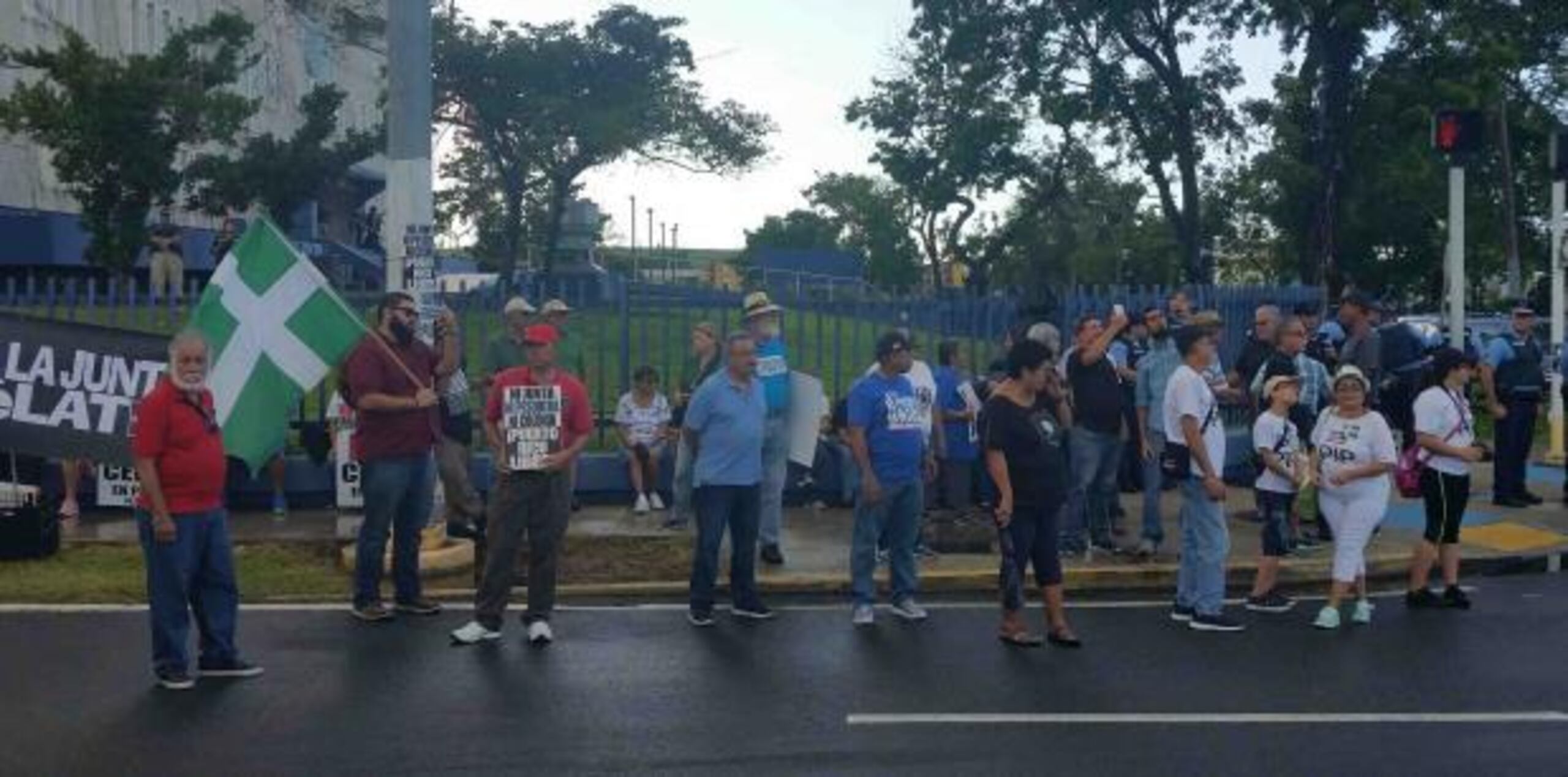 “El propósito es denunciar ante el país el intento de intimidación de la Policía" (Maribel Hernández Pérez)