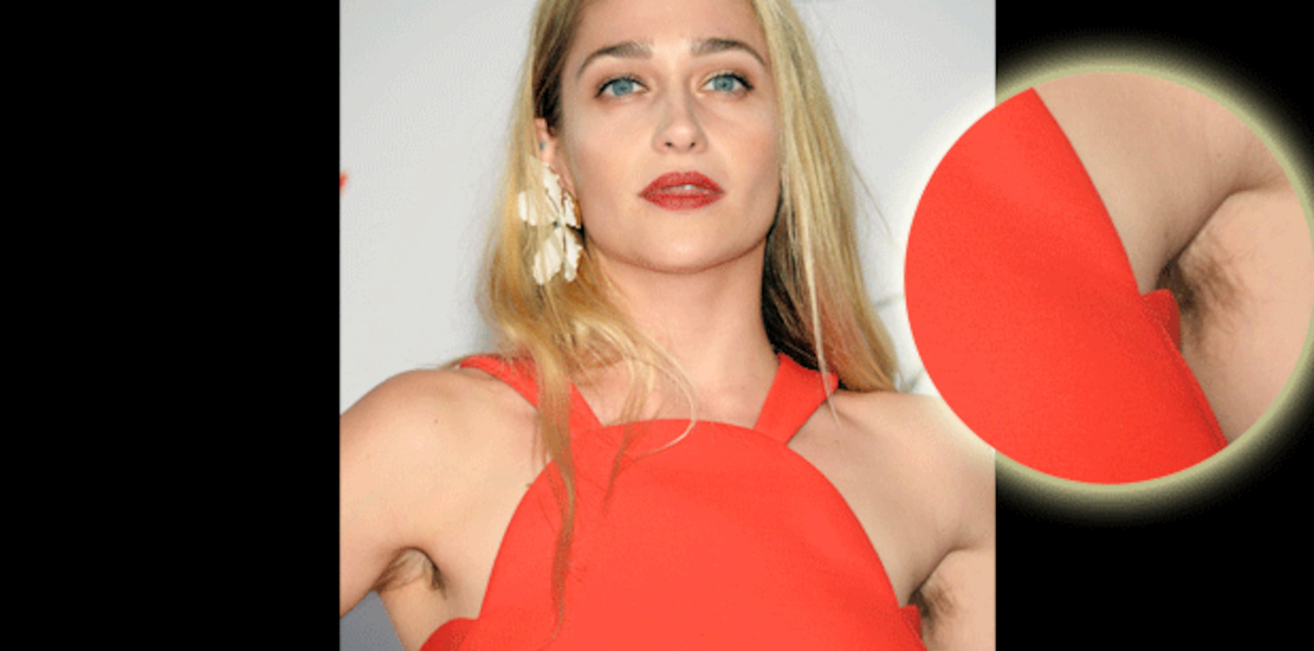 Jemima Kirke, de "Girls", exhibió su look au naturel — ganándose algunas expresiones de disgusto — el 1 de junio en la ceremonia de los premios del Consejo de Diseñadores de Moda de Estados Unidos. (Archivo / AP)