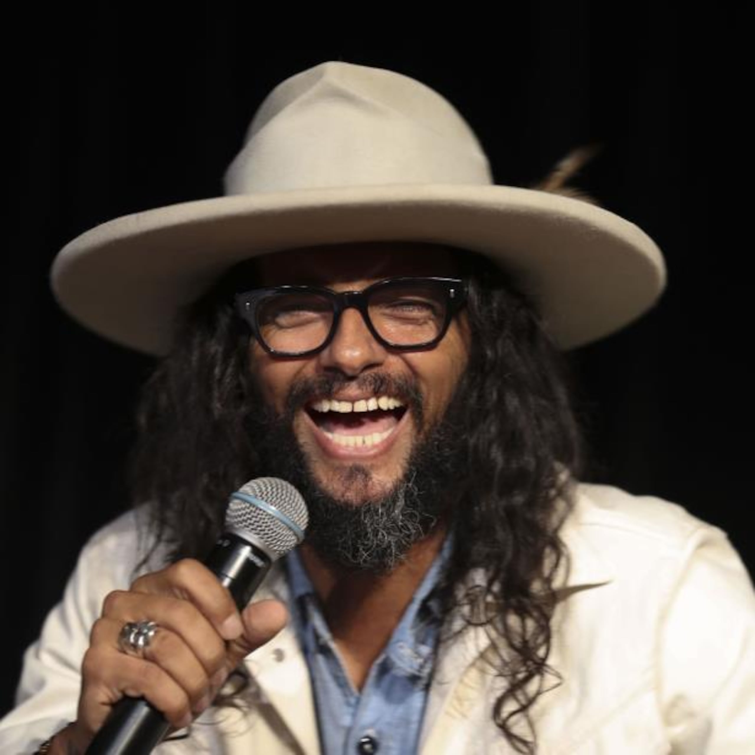 Draco Rosa hizo las expresiones en un conversatorio que se llevó a cabo ayer en el Museo de Arte de Puerto Rico en Santurce como parte de la primera edición del evento benéfico Iron & Roll de su fundación Voz Forte Alliance.  (teresa.canino@gfrmedia.com)