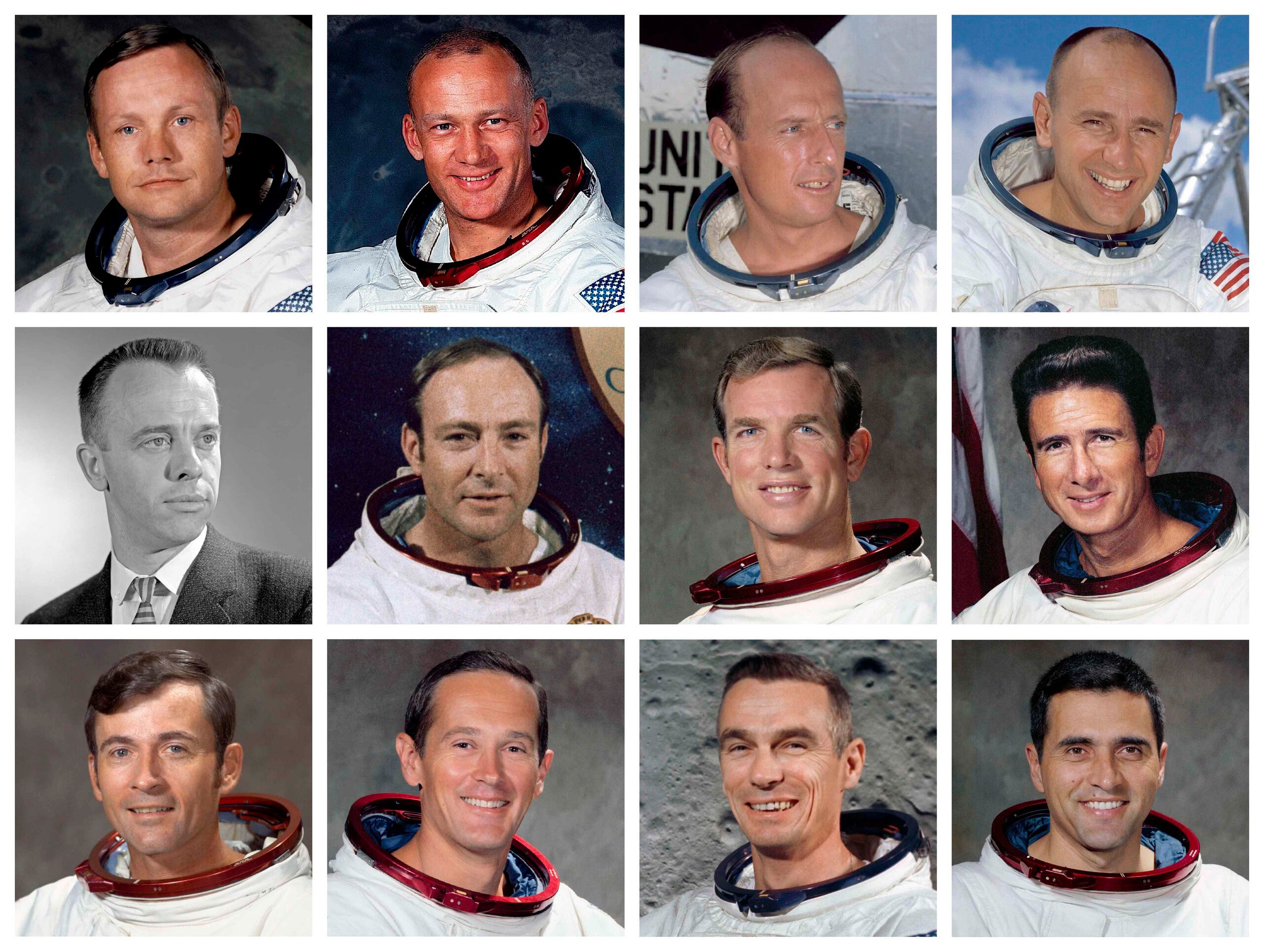 Conoce a los 12 astronautas que fueron parte del acontecimiento más grande en el mundo. (Archivo)