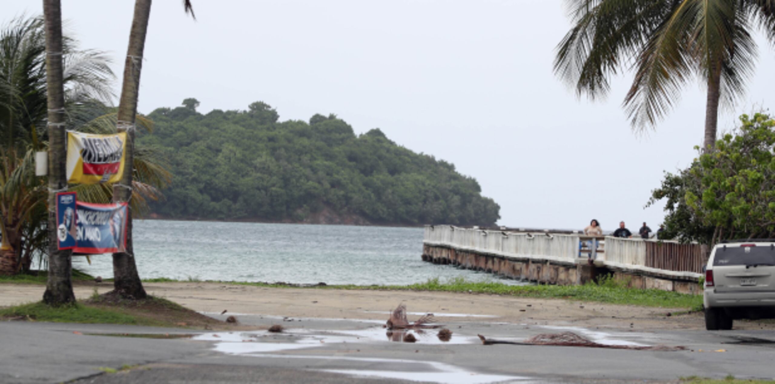 Pasado el mediodía de hoy, la situación en Humacao lucía tranquila. (david.villafane@gfrmedia.com)