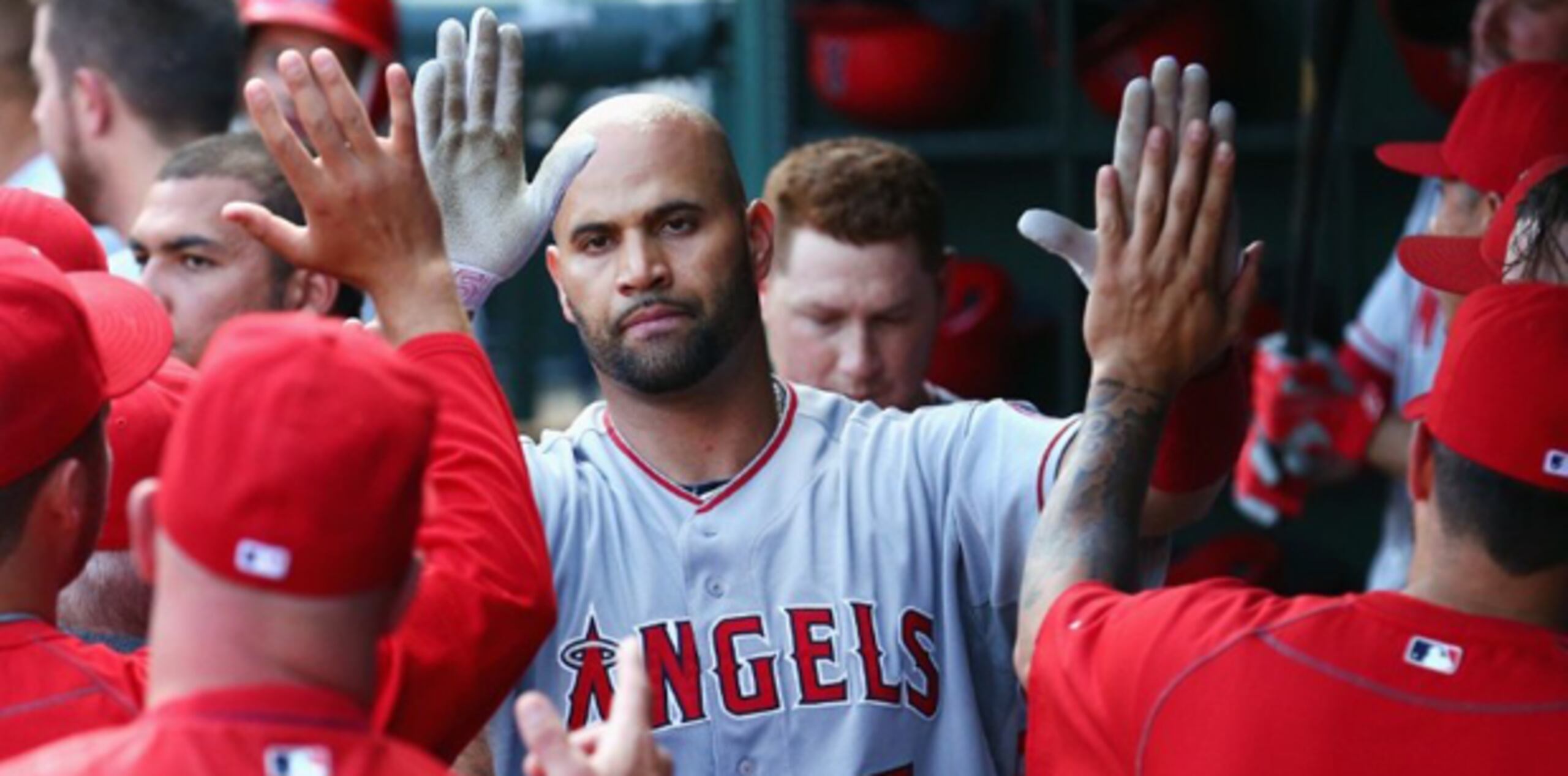 Pujols no fue elegido, pero es un firme candidato para reemplazar al lesionado venezolano Miguel Cabrera, de Detroit, como primera base, en lo que sería su décimo Juego de Estrellas. (AFP)