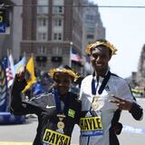 Nuevos reyes en el maratón de Boston