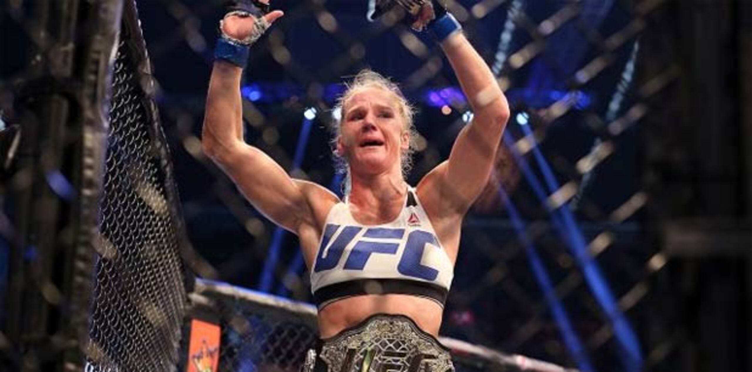 Holm (10-0) noqueó a Rousey en noviembre, para dar una de las mayores sorpresas en la historia de este deporte. (AP)