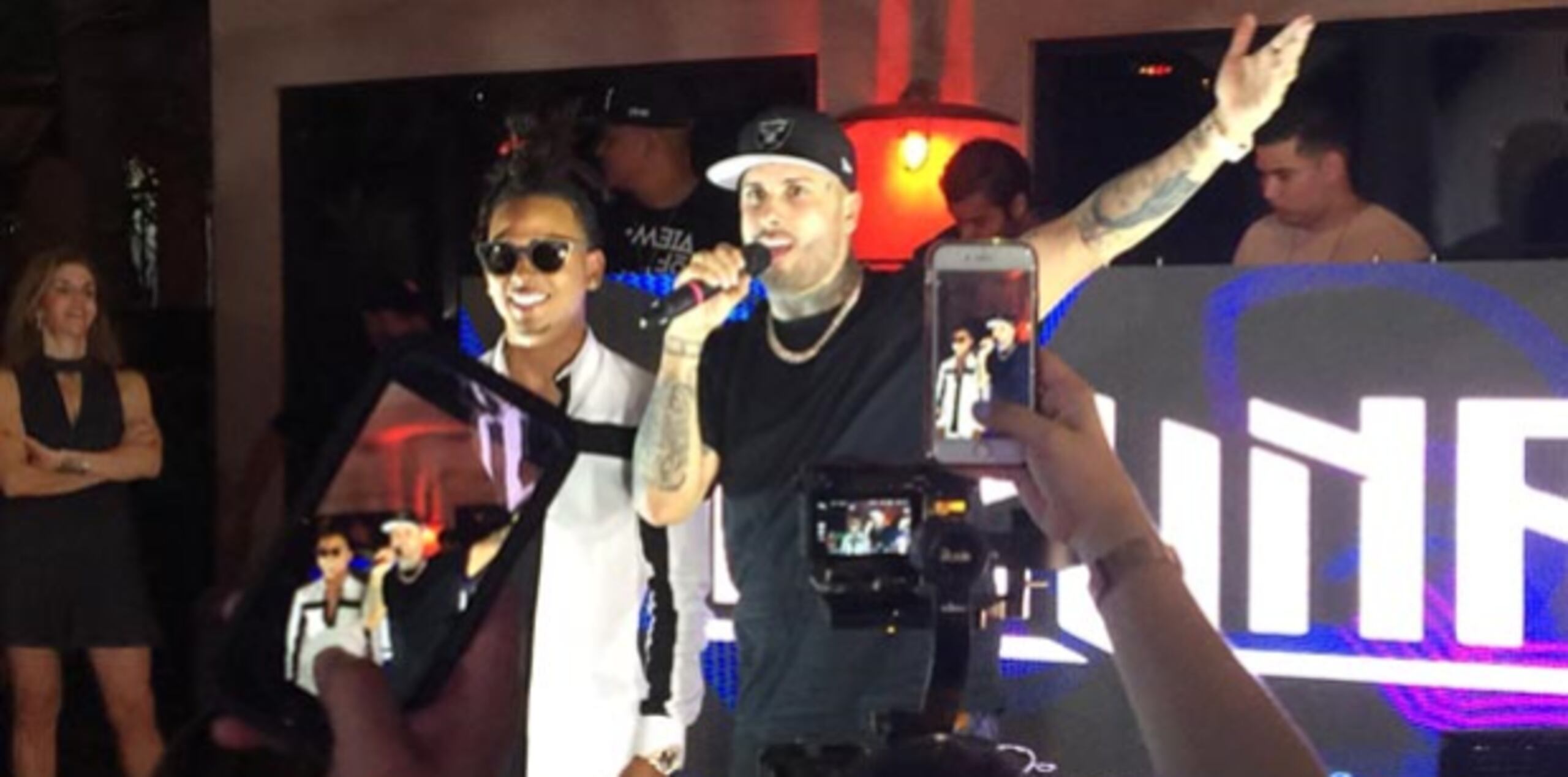 Nicky Jam estuvo presente en la actividad. (brenda.pena@gfrmedia.com)