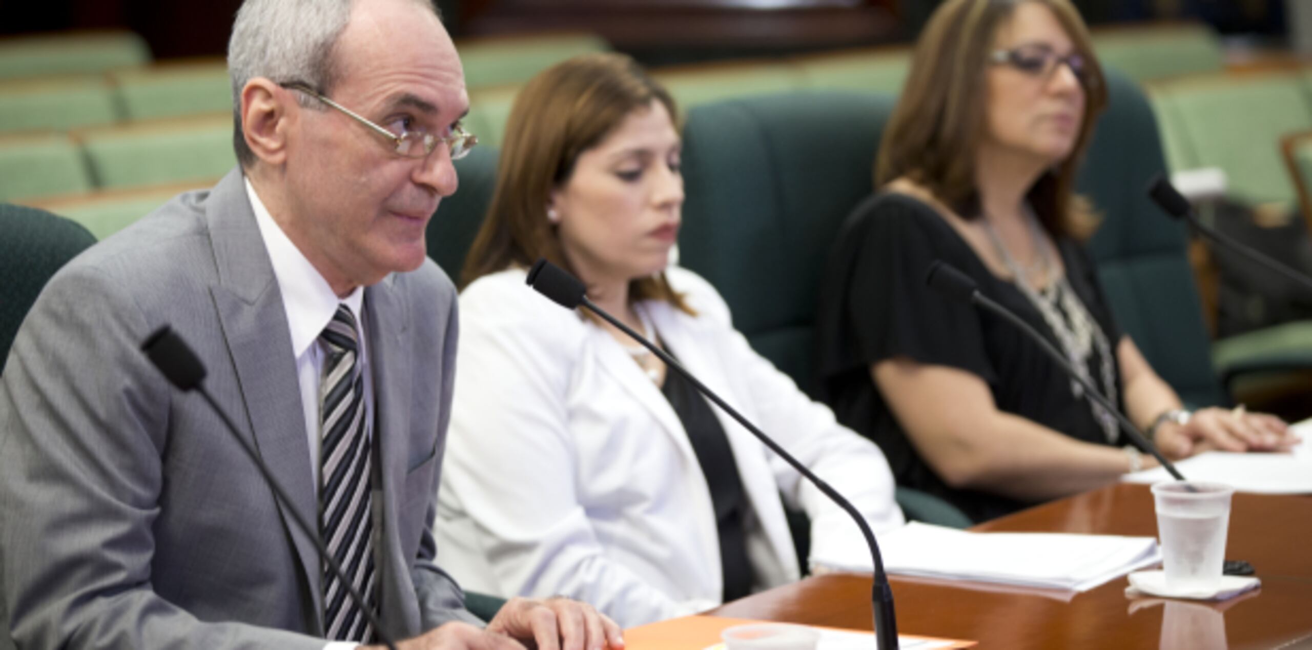 Algunos deponentes fueron Manuel Vargas, de Salud; Fermina Liza Román, de la Asociacion de Psicología, y Evalyn Fuentes, de March of Dimes. (tonito.zayas@gfrmedia.com)