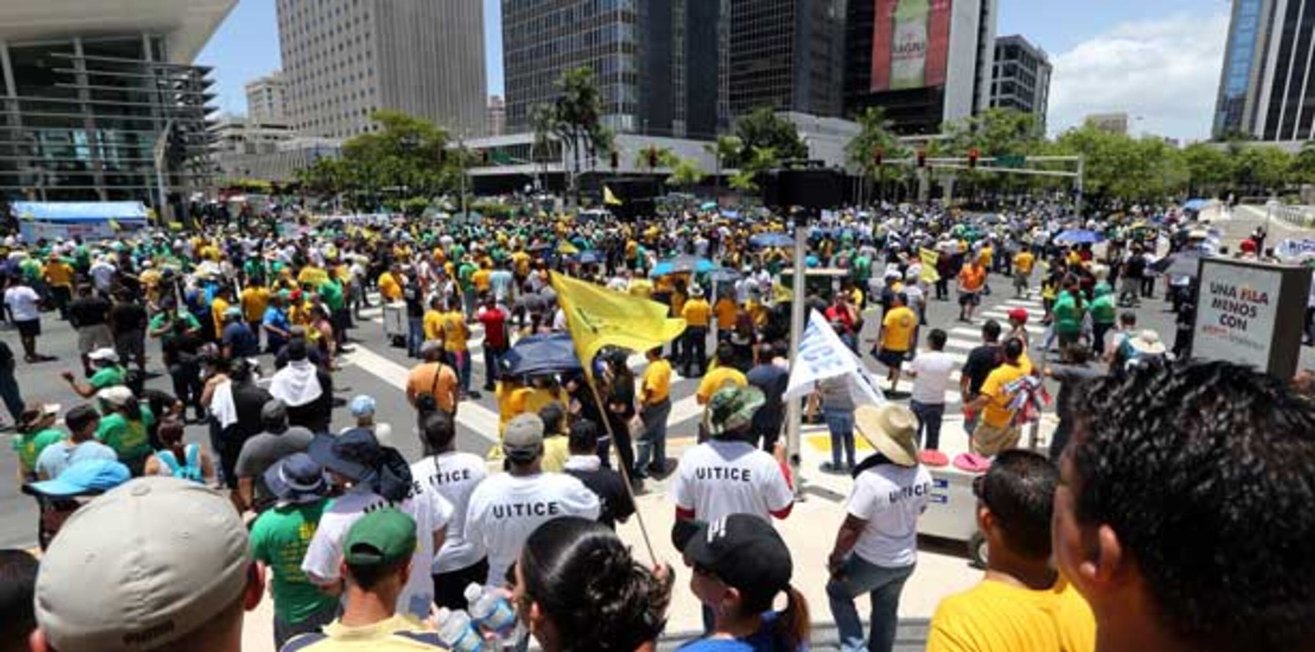 El liderato sindical guardó silencio sobre las futuras acciones que tomarán y si finalmente determinaron comenzar un paro general. (juan.martinez@gfrmedia.com)