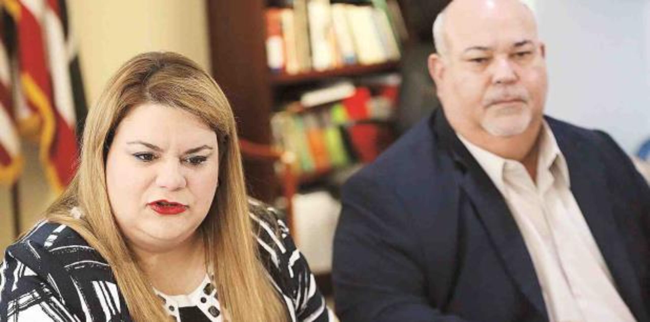 El presidente de la Cámara de Representantes, Carlos ‘Johnny’ Méndez Núñez, agradeció a la comisionada residente en Washington, Jenniffer González Colón. (archivo)