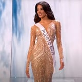 Así brilló Karla Guilfú en traje de gala durante preliminar de Miss Universe