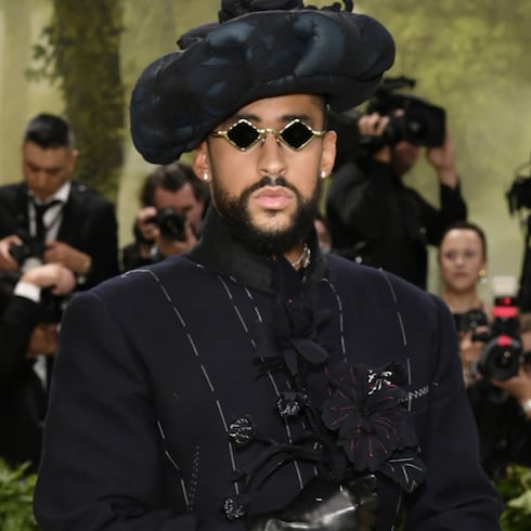 Bad Bunny luce como un torero en la Met Gala 2024