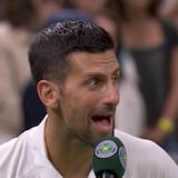 Furioso Novak Djokovic por abucheos: momento de tensión en Wimbledon