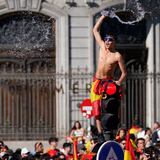 Madrid se vuelca para recibir a los campeones de la Eurocopa