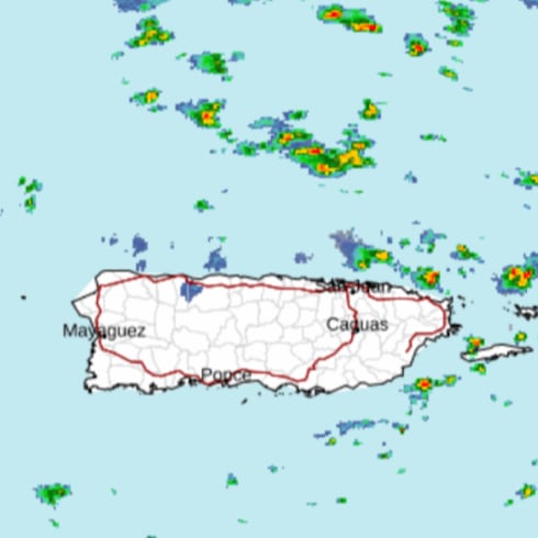 Alta probabilidad de lluvia esta tarde y para el fin de semana